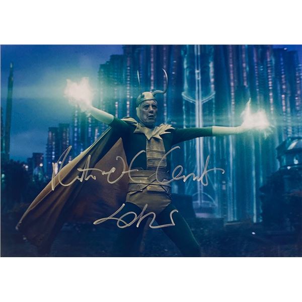 Autograph Signed Loki Photo