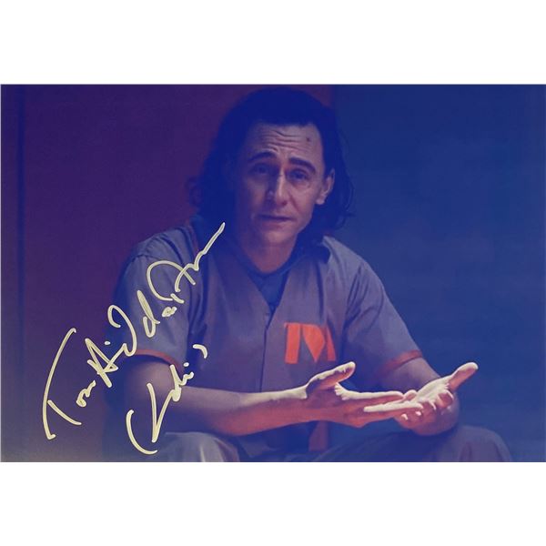 Autograph Signed Loki Photo