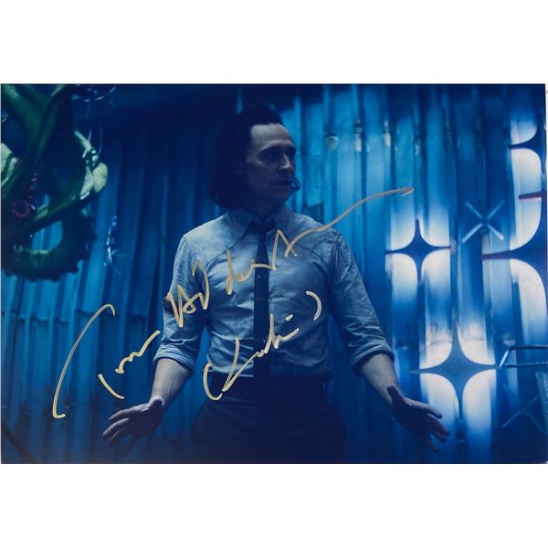 Autograph Signed Loki Photo