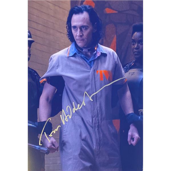 Autograph Signed Loki Photo