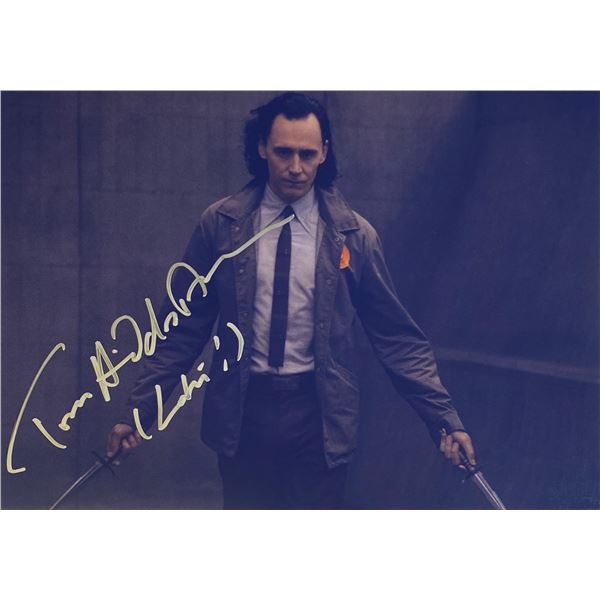 Autograph Signed Loki Photo