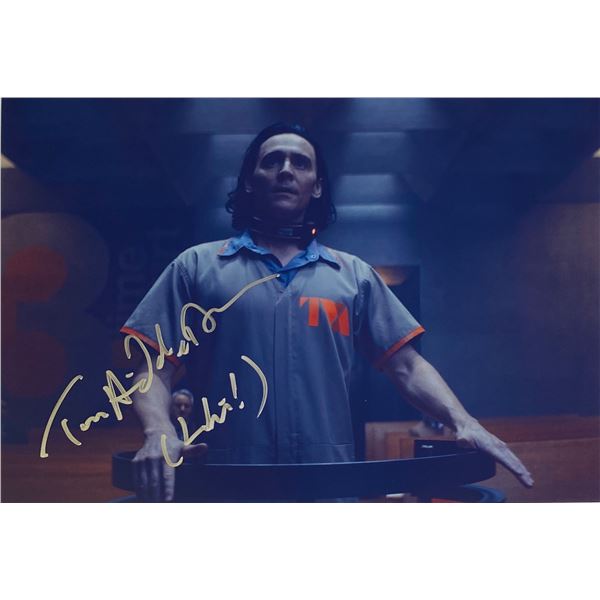 Autograph Signed Loki Photo