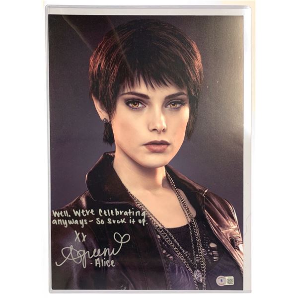 Signed Ashley Greene Beckett Photo