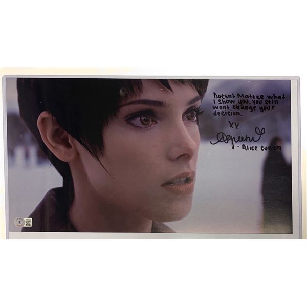 Signed Ashley Greene Beckett Photo