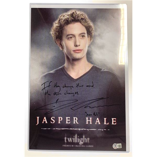 Signed Jackson Rathbone Beckett Photo