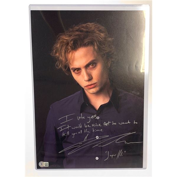 Signed Jackson Rathbone Beckett Photo