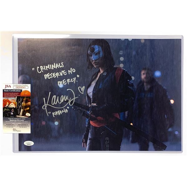 Signed Sucide Squad JSA Photo