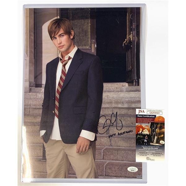 Signed Chase Crawford JSA Photo