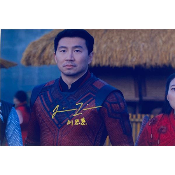 Autograph Signed Shang Chi Photo
