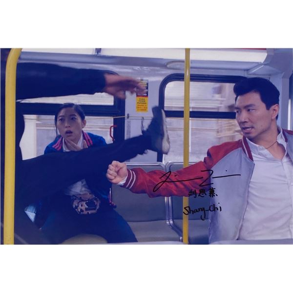 Autograph Signed Shang Chi Photo