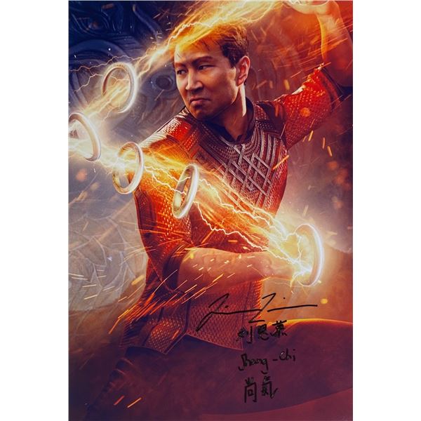 Autograph Signed Shang Chi Photo