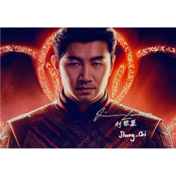 Autograph Signed Shang Chi Photo