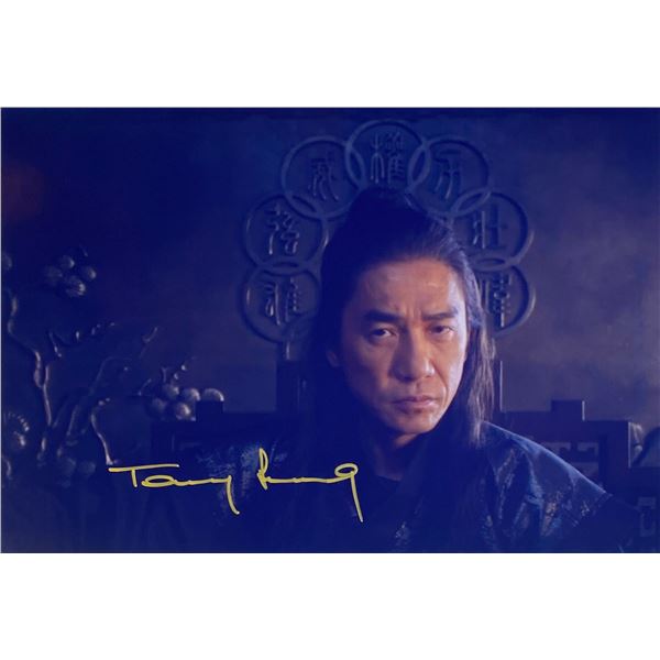 Autograph Signed Shang Chi Photo