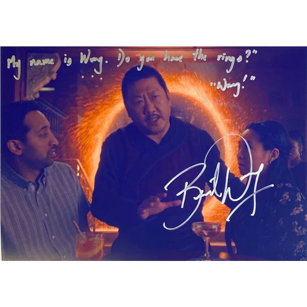 Autograph Signed Shang Chi Photo