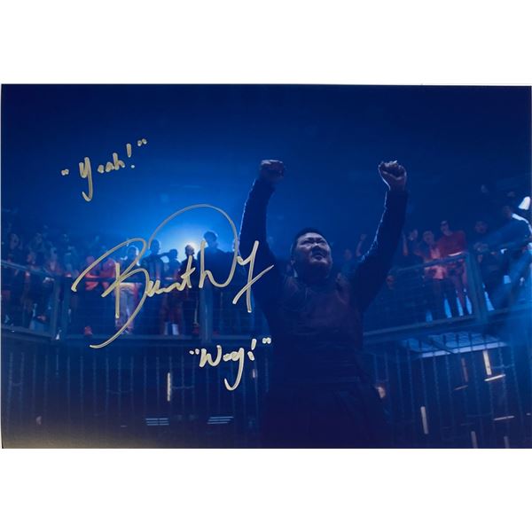 Autograph Signed Shang Chi Photo