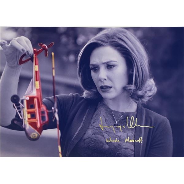 Autograph Signed WandaVision Photo