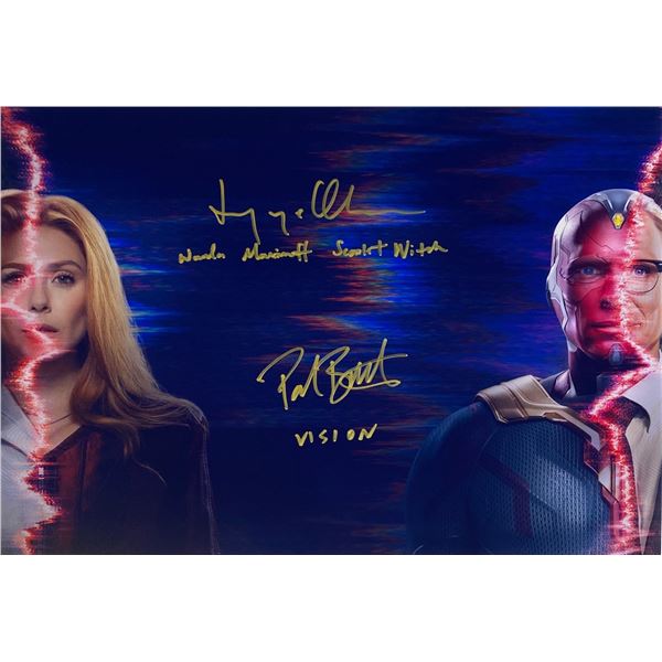 Autograph Signed WandaVision Photo