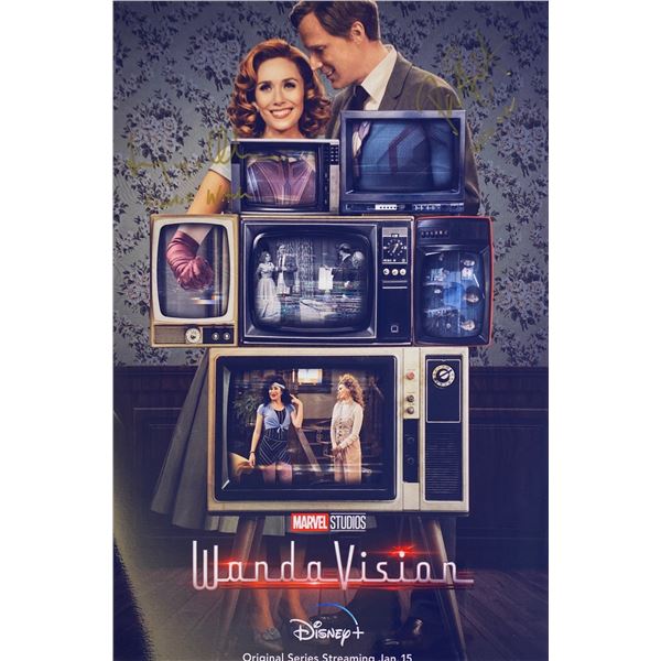 Autograph Signed WandaVision Photo Set