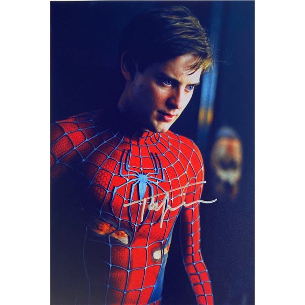 Autograph Signed Spiderman Photo