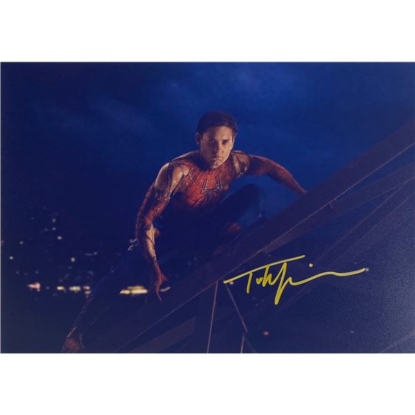 Autograph Signed Spiderman Photo