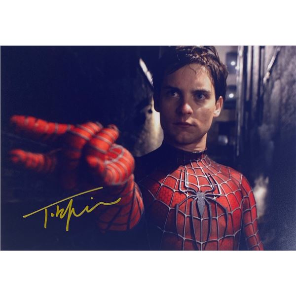 Autograph Signed Spiderman Photo
