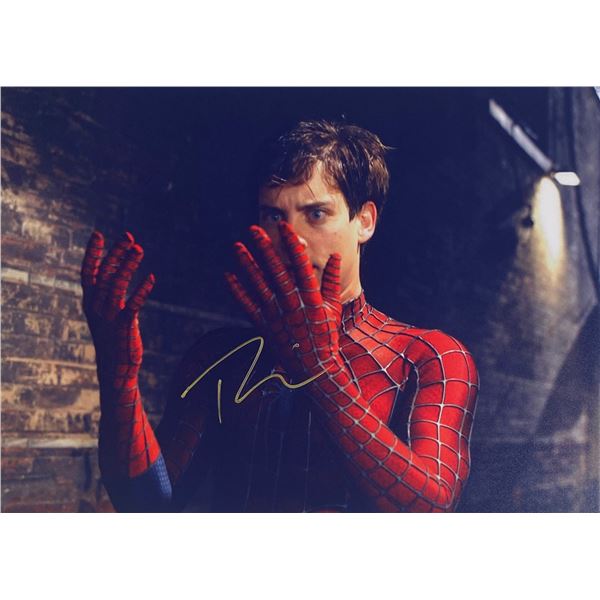 Autograph Signed Spiderman Photo