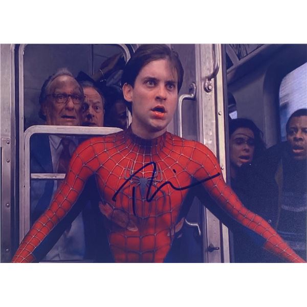 Autograph Signed Spiderman Photo