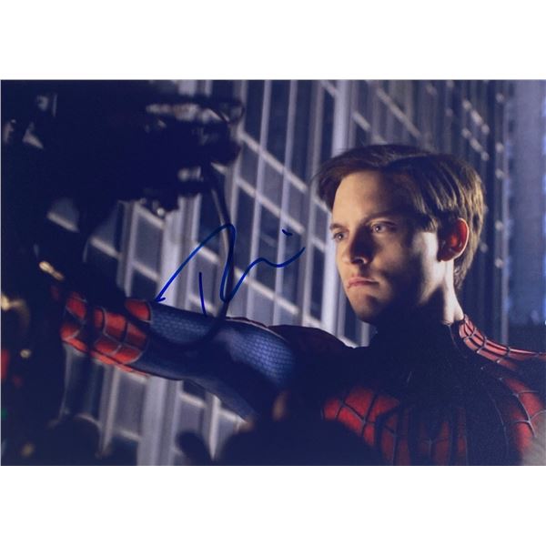 Autograph Signed Spiderman Photo