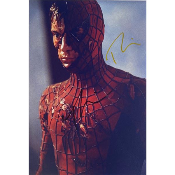 Autograph Signed Spiderman Photo