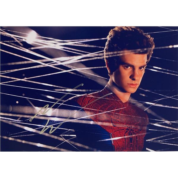 Autograph Signed Amazing Spiderman Photo