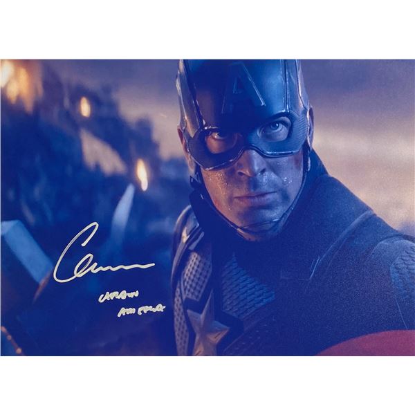 Autograph Signed Avengers Photo