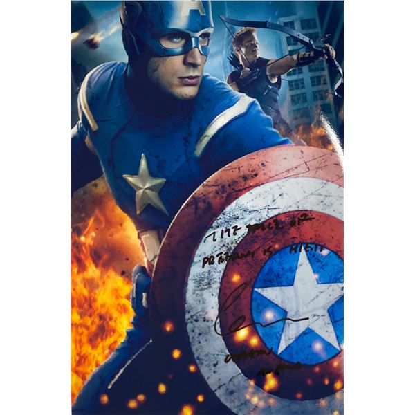 Autograph Signed Avengers Photo