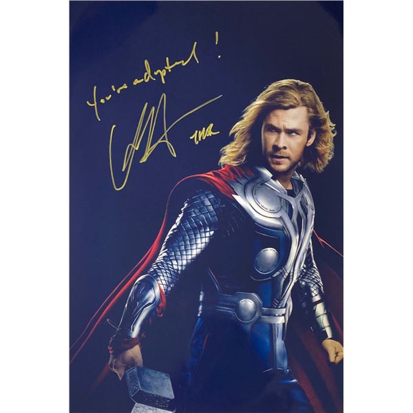 Autograph Signed Avengers Photo