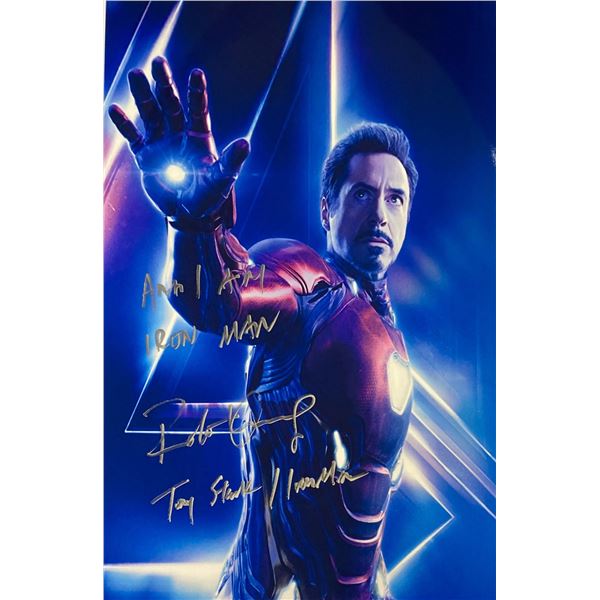 Autograph Signed Avengers Photo