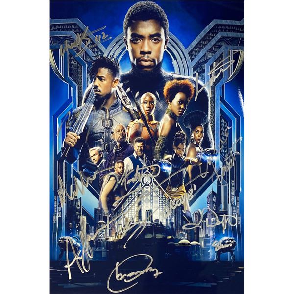 Autograph Signed Black Panthers Photo