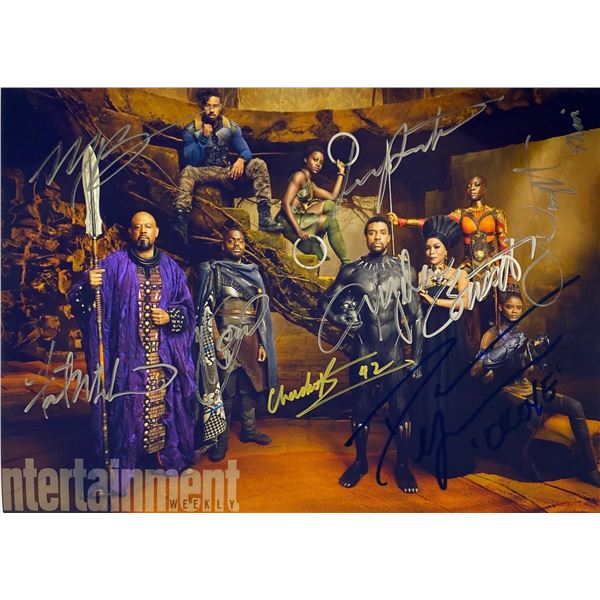 Autograph Signed Black Panthers Photo