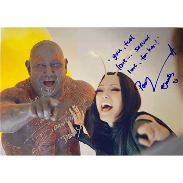 Autograph Signed Guardians of the Galaxy Photo