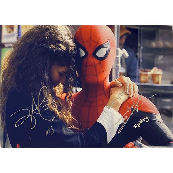 Autograph Signed Spiderman Photo