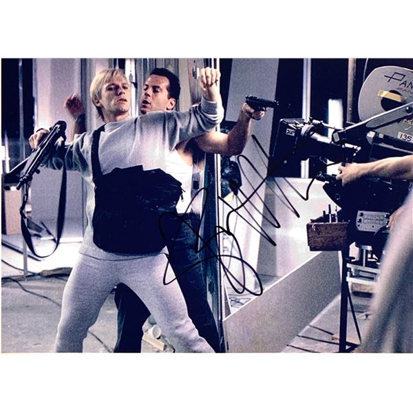 Autograph Signed Bruce Willis Photo