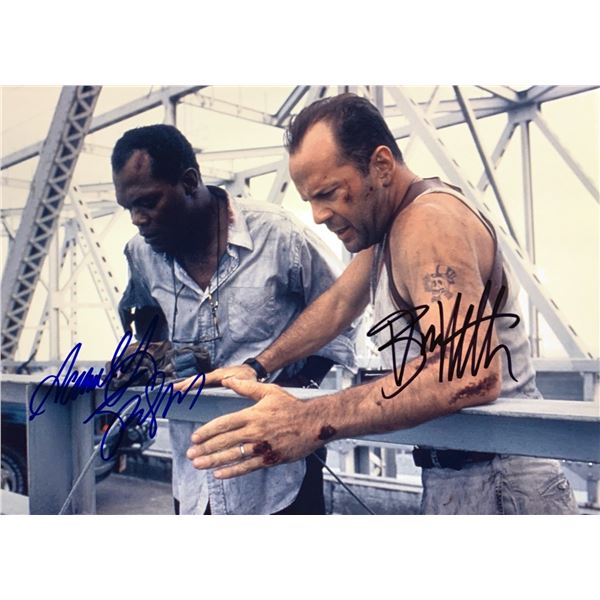 Autograph Signed Bruce Willis Photo