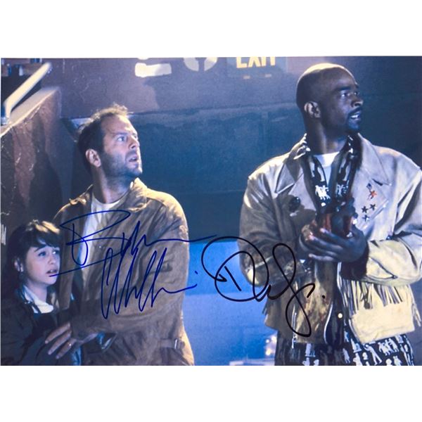 Autograph Signed Bruce Willis Photo
