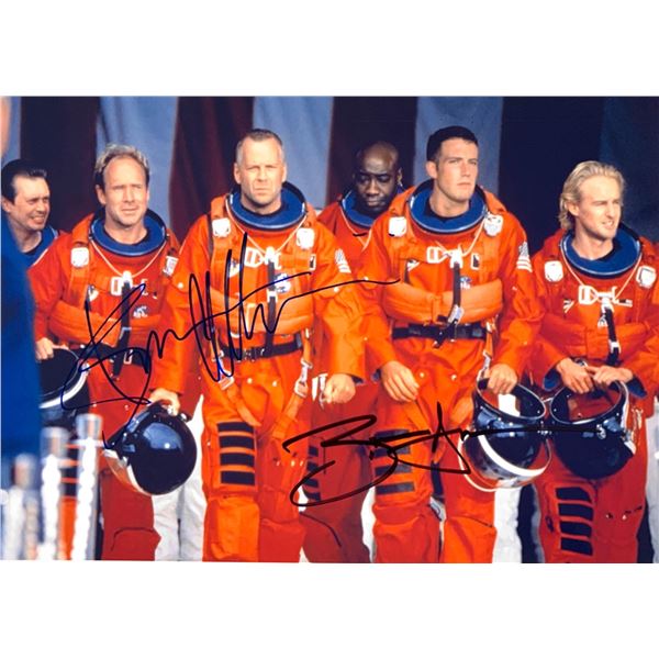 Autograph Signed Bruce Willis Photo