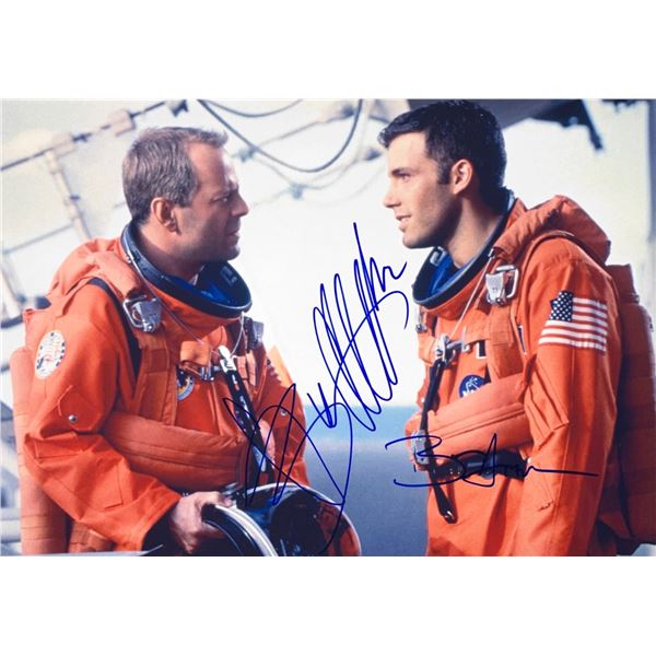 Autograph Signed Bruce Willis Photo