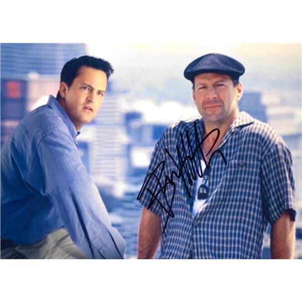 Autograph Signed Bruce Willis Photo