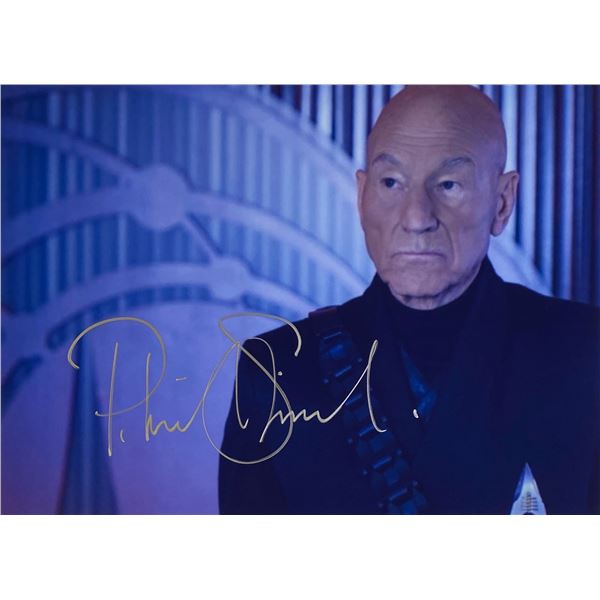 Autograph Signed Star Trek Picard Photo