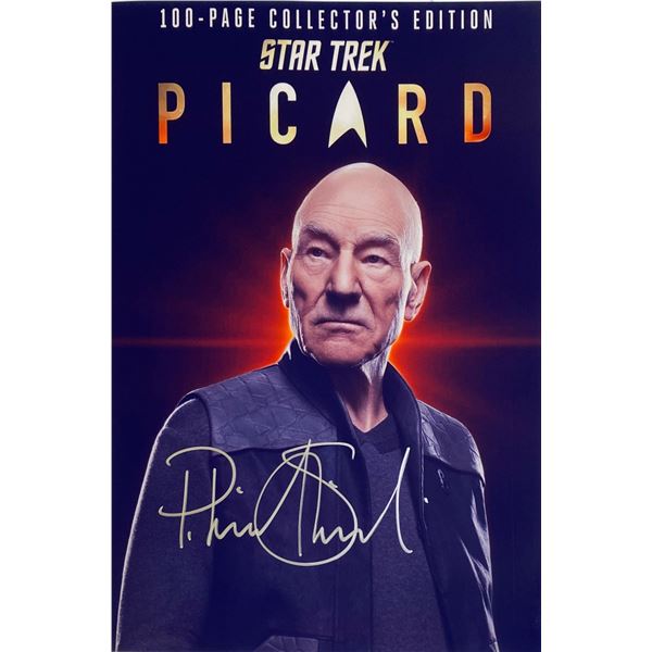 Autograph Signed Star Trek Picard Photo