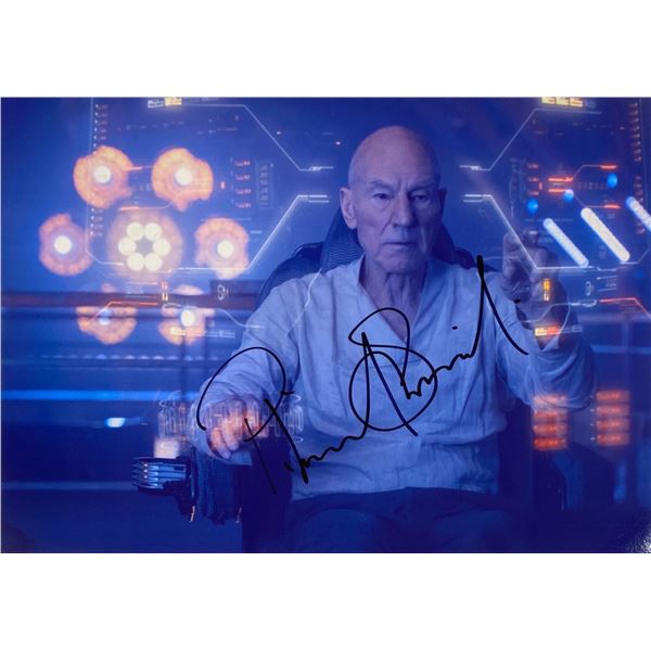 Autograph Signed Star Trek Picard Photo