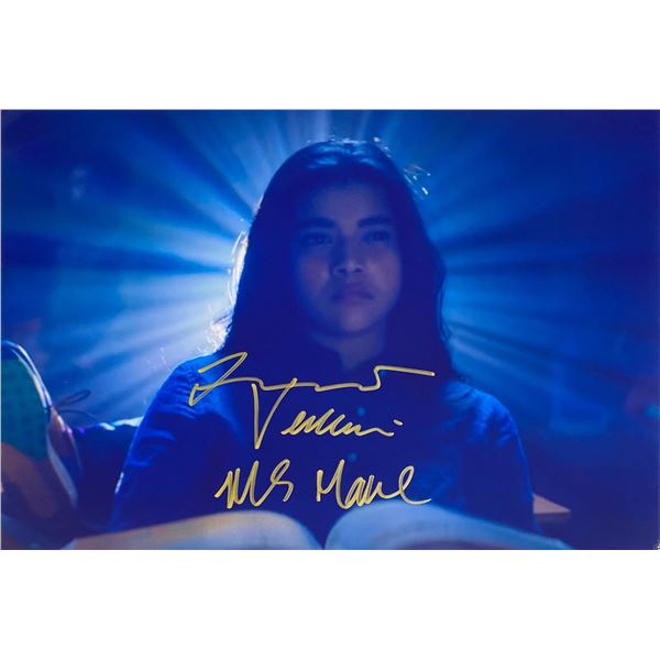 Autograph Signed Ms Marvel Photo