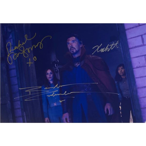 Autograph Signed Doctor Strange in the Multiverse of Madness Photo