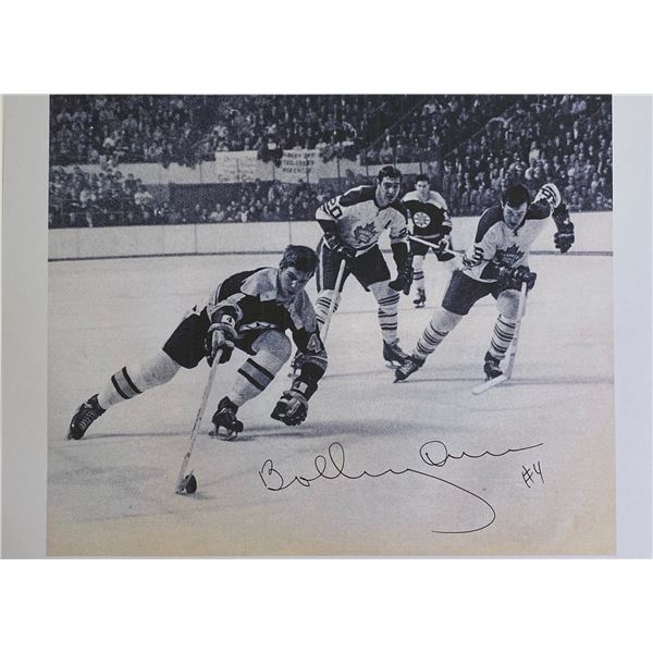 Autograph Signed Bobby Orr Photo